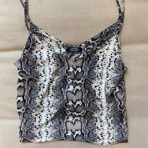 Snake skin tank